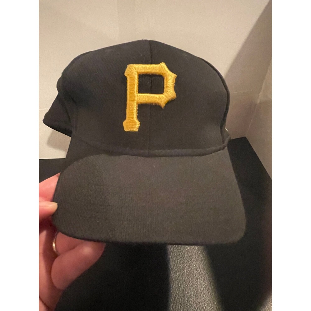 Pittsburgh Pirates MLB Youth Baseball Hat Black Yellow OC Sports Adjustable Cap